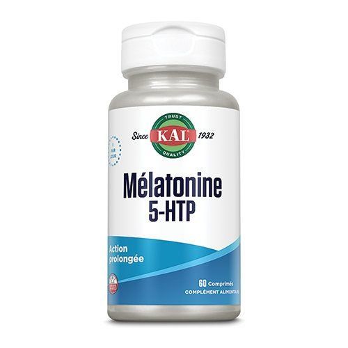 Mélatonine + 5-HTP Action prolongée