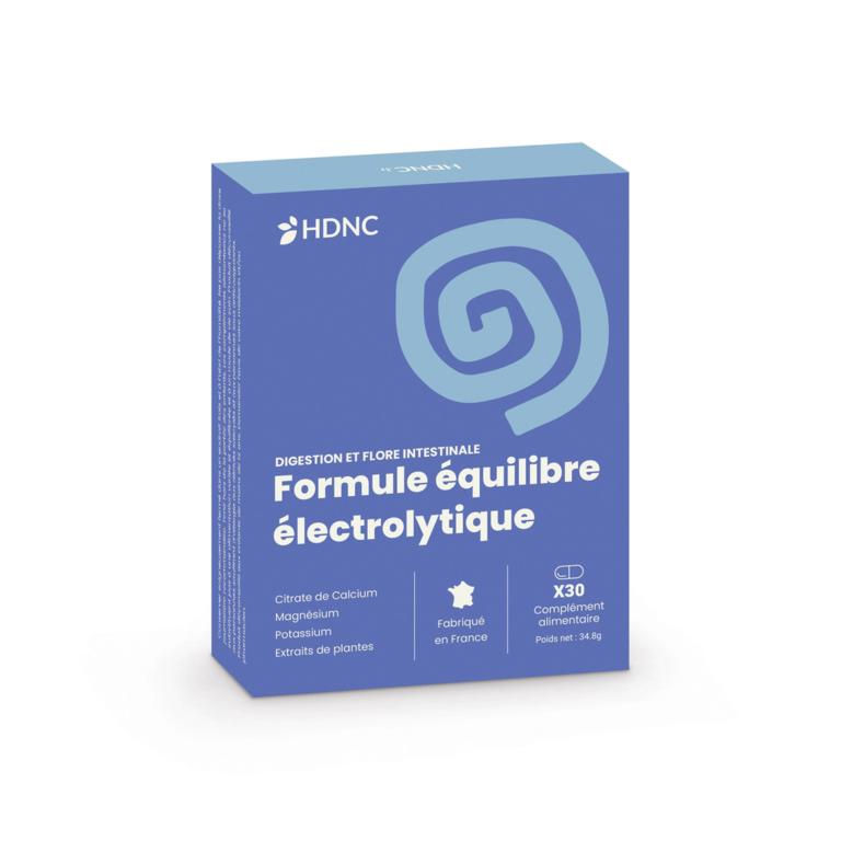 Formule ÉQUILIBRE ÉLECTROLYTIQUE
