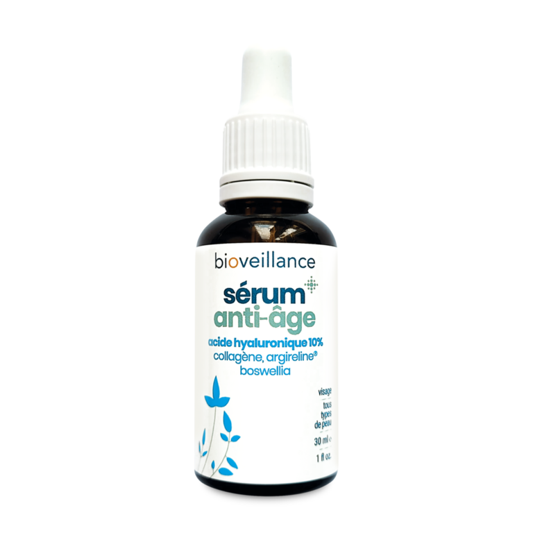 Sérum Anti-Âge à l'acide hyaluronique non bio