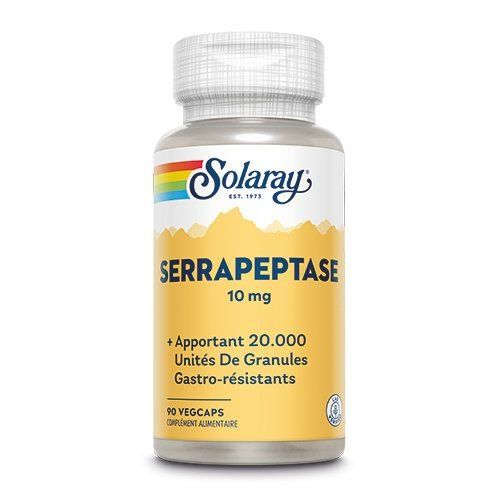 Solaray Serrapeptase 10 mg 90 capsules