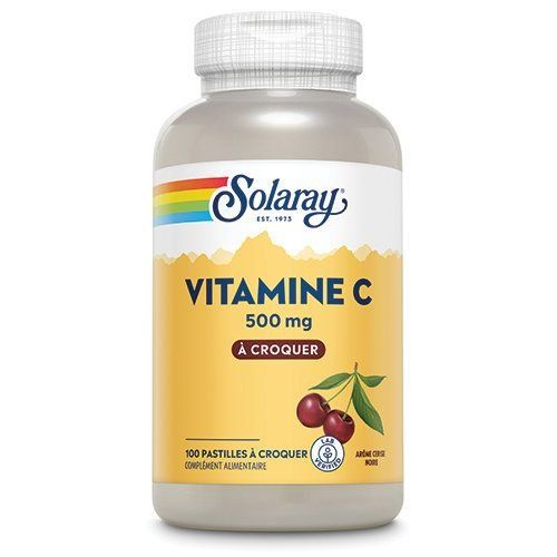 Vitamine C à croquer 500 mg
