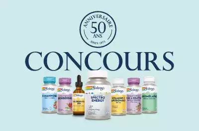 Jeu concours anniversaire : fêtez avec nous les 50 ans de Solaray